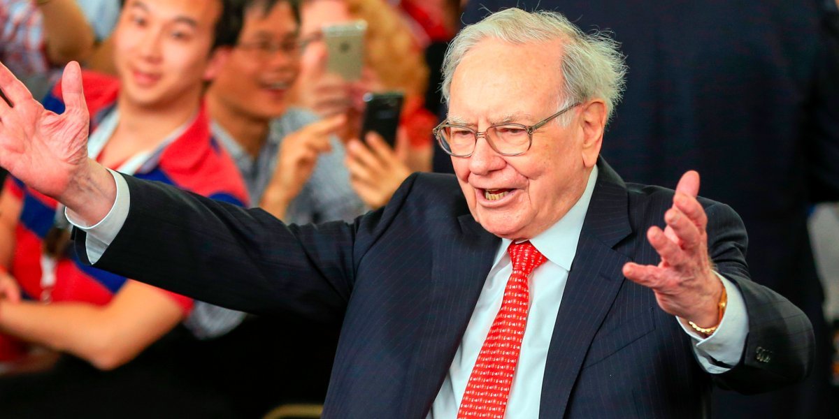 Warren Buffett, lendário investidor e fundador da Berkshire Hathaway. 